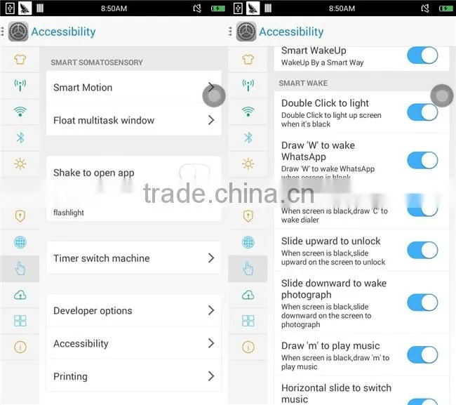 Cheap OEM android smart phone 5.0inch 3g quad core phone