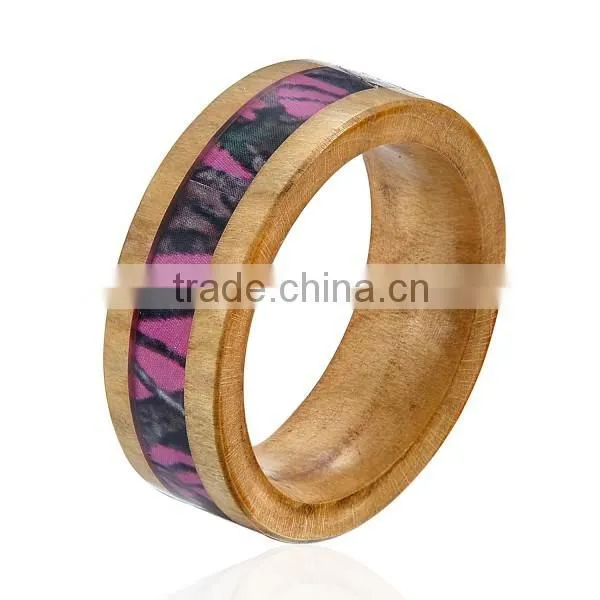 Natural Wood Ring, Wooden Jewelry Ring