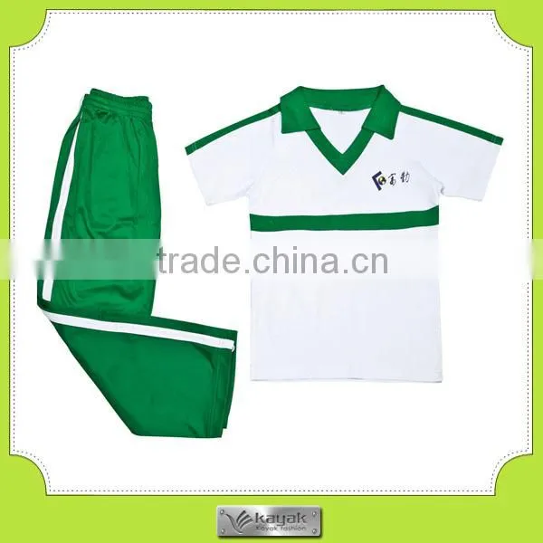 Professional training tracksuit custom sport tracksuit with embroidery logo