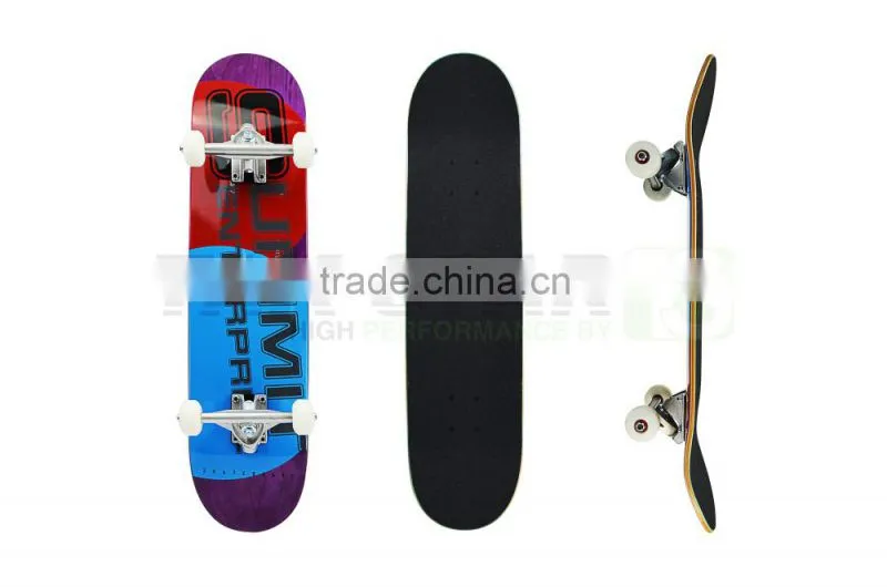 traditional maple wooden skateboards complete