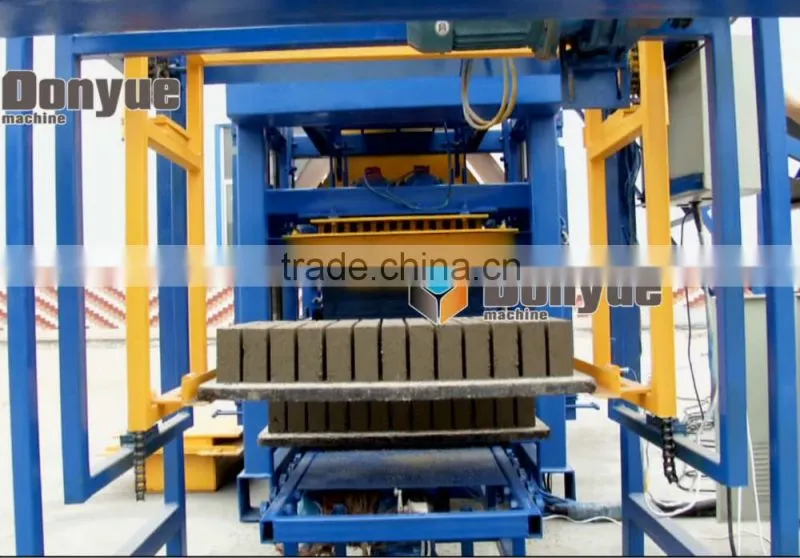Automatic concrete hollow core block making machine QT6-15