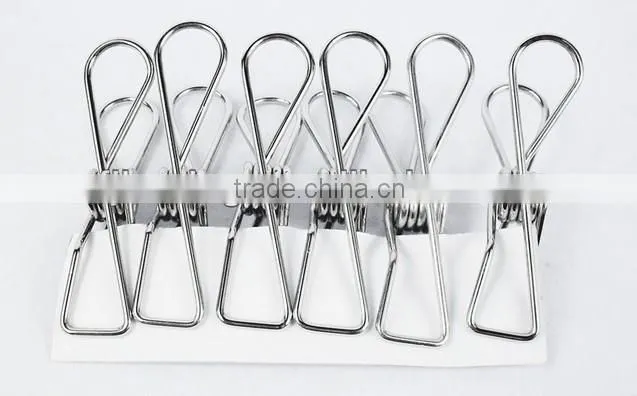 2014 china manufacturer metal clip,spring metal clips,stainless steel hook clip