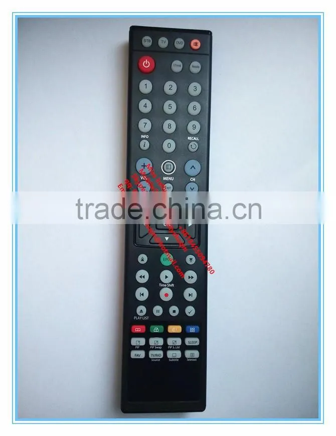 55 keys 55 buttons stb universal remote control for skyworth/skyway/tcl/changhong tv