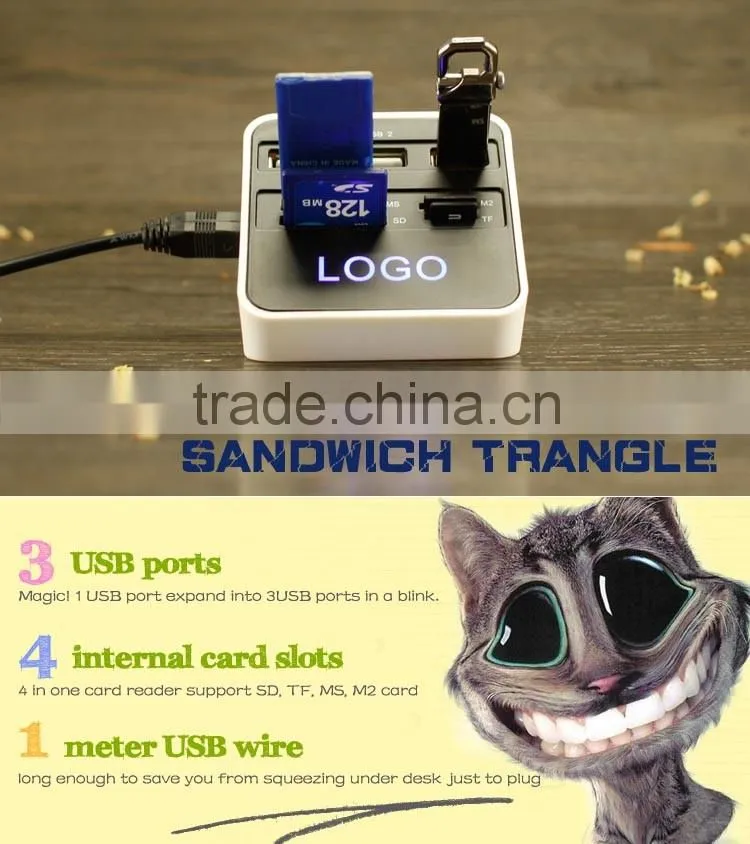 computer accessory Ultra high Speed 4 port usb 3.0 hub