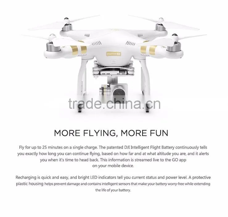 DJI Phantom 3 4K Version With 4K Camera RC Quadcopter RTF