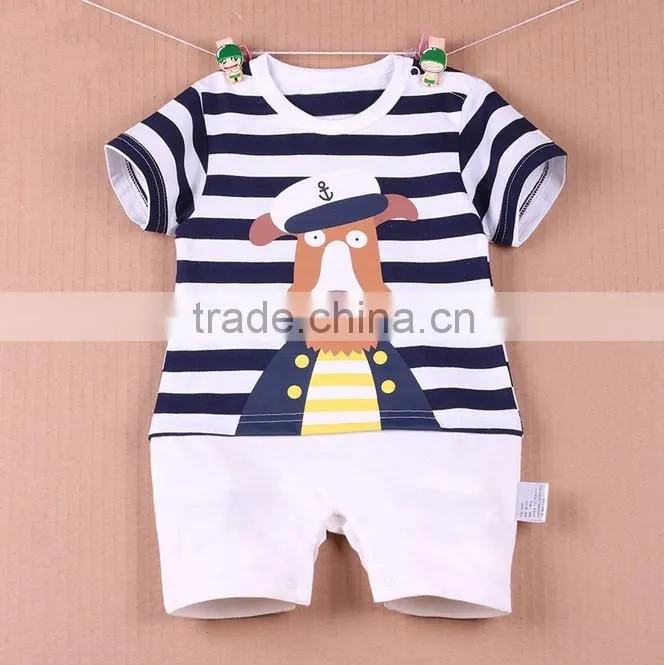 Body Romper baby clothes piece dress clothing triangular short sleeved summer romper for new born