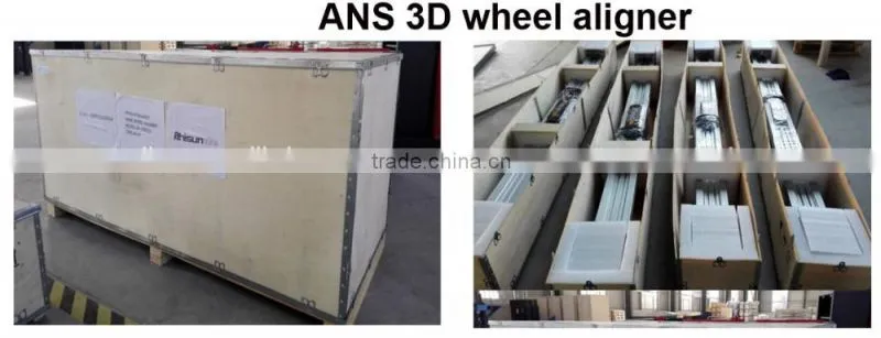 3D Wheel aligner with CE, ISO & TUEV certification!
