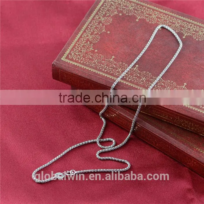 New European Design S925 Sterling Silver Pendant Chain