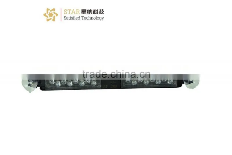 1W*16 LED (16W) Visor Light Strobe Lights factory supply Split Mount Deck Dash LED emergency Lightbar Strobe Lights (XN-288A)