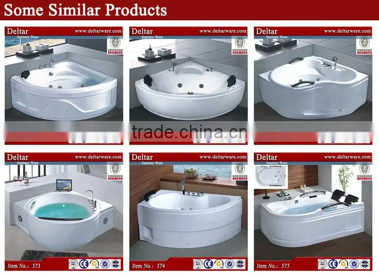 underwater massage bathtub/cheap fiber glass massage bathtub