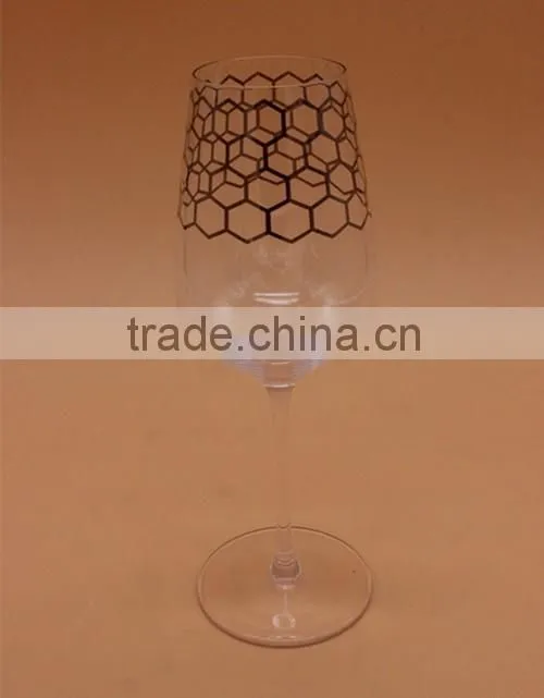 Gold Decal Goblet,High Quality And Factory Price