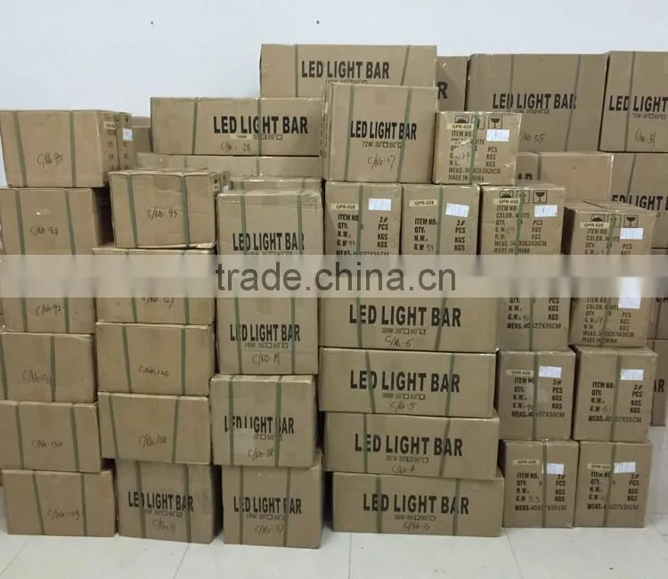 Aftermarket car parts 36W work lamp flood 2 row led offroad light bar prompt shipment
