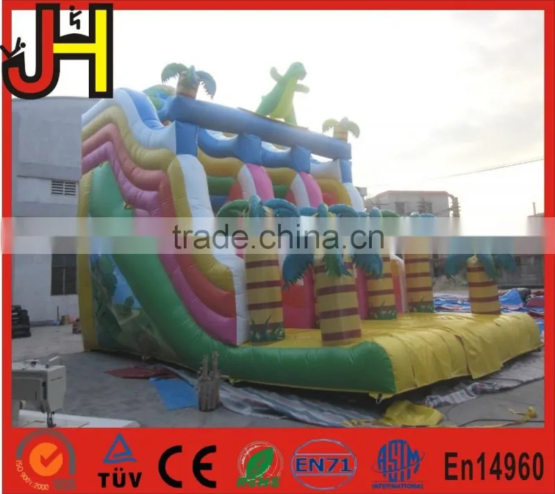Hot Selling Inflatable Dinosaur Slide for Kids Amusement