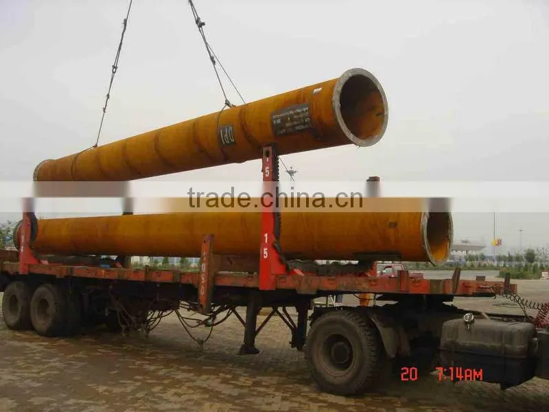 EN 10219 Double Flanged Dredging Pipe /SSAW Steel Pipe