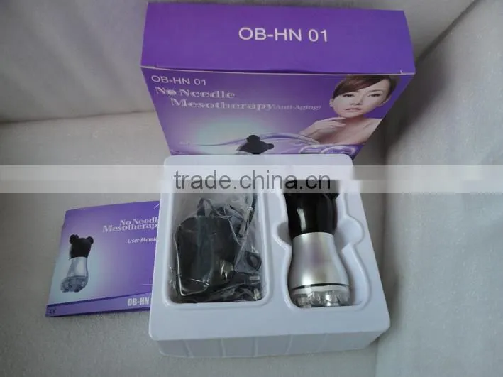 (ISO13485/CE proof) no needle facelift electroporation device home use OB-HN 01