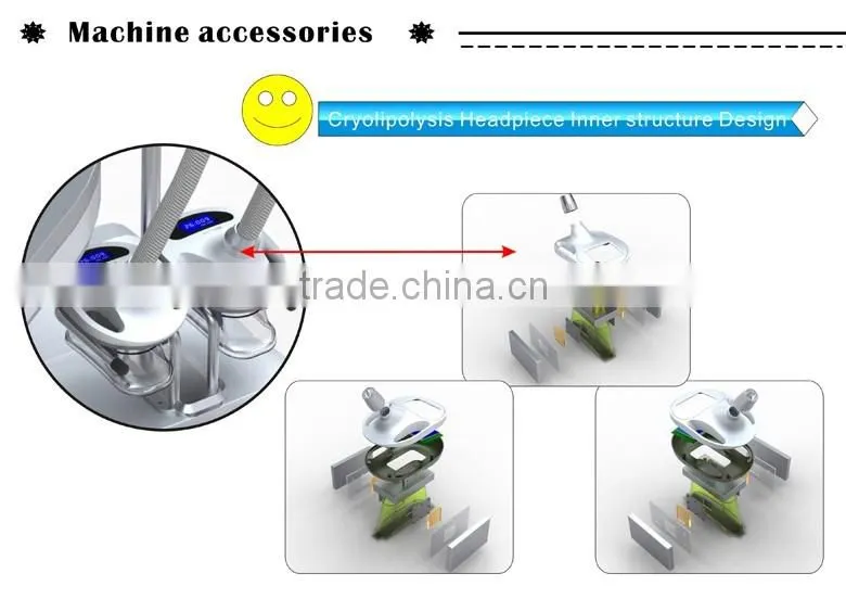 Cryo fat reduction Lipo Laser body slimming machine