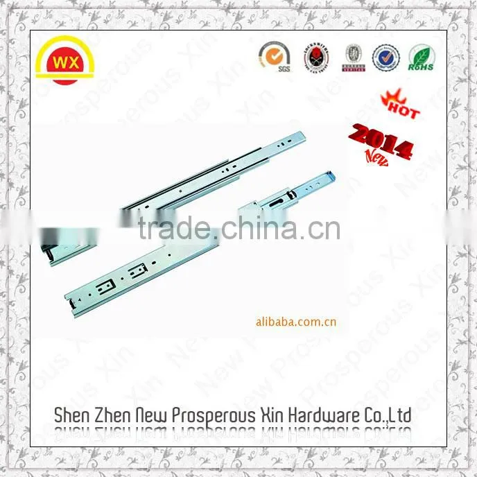 Wholesale sliver triple extension drawer slide 1200mm