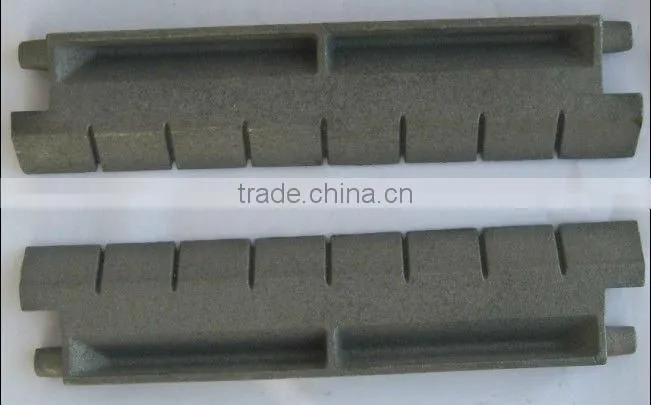 Travelling grate bar