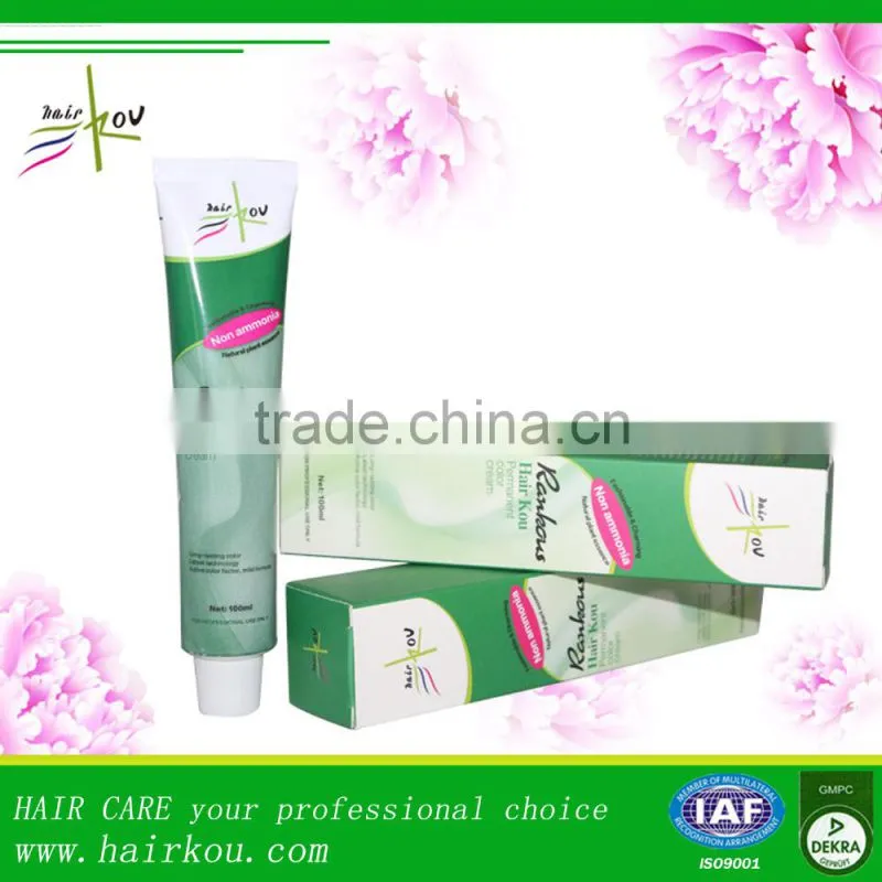 2016 newest few Ammonia Permanent Hair Dye