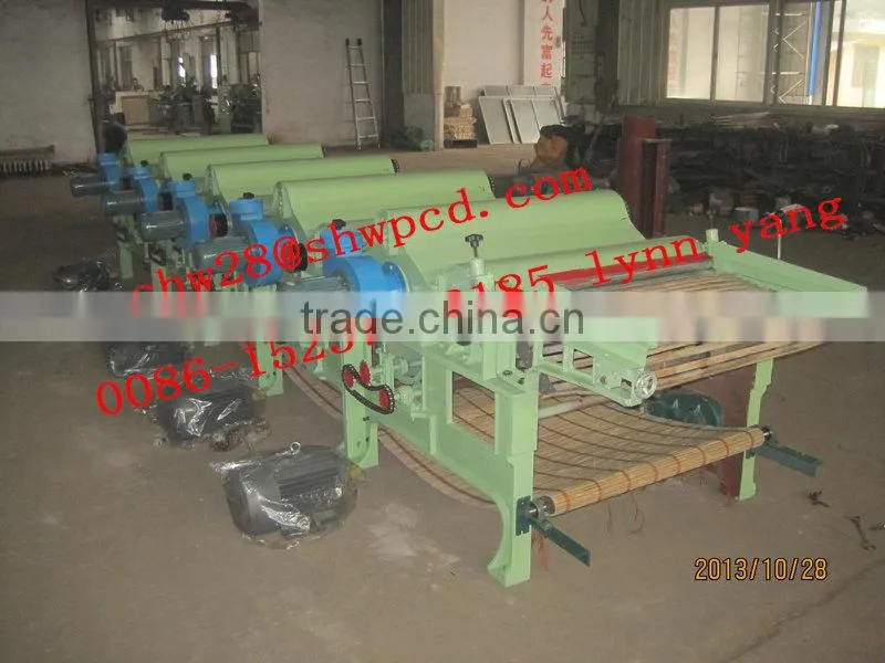 Textile tearing machine fabric cotton waste recycling machine