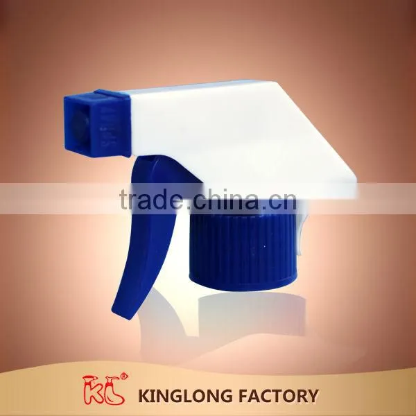 Fuzhou Kinglong 500ml HDPE detergent washing liquid plastic spray bottle with trigger sprayer
