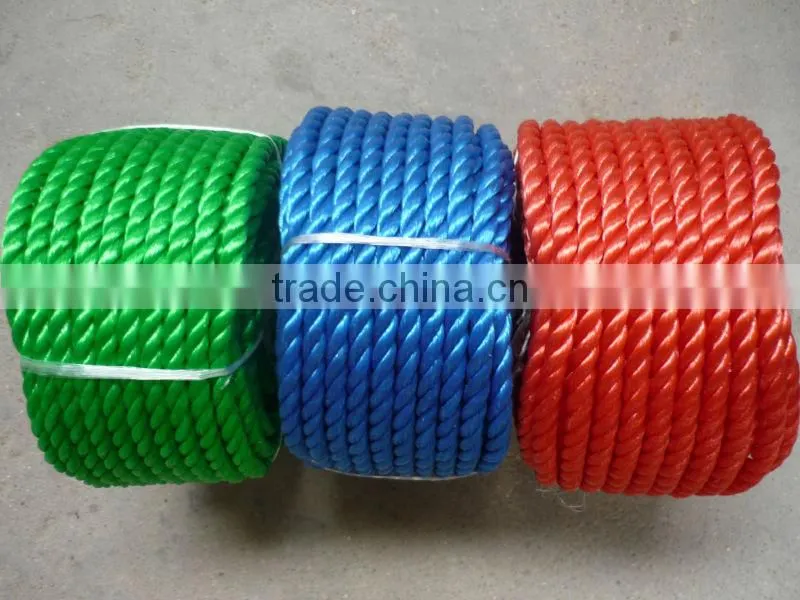 pe rope/pp rope/pp twisted rope