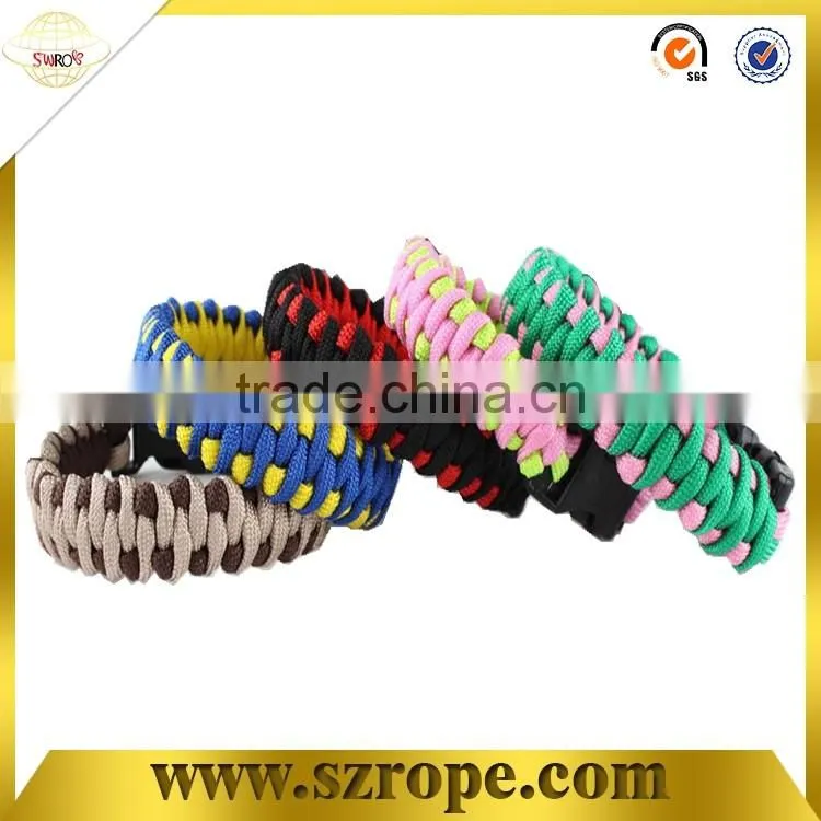 Cheap 550 paracord/paracord bracelet