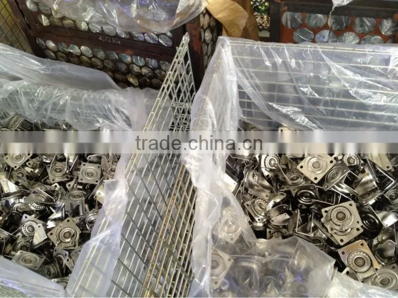 caster wheel 2", swivel/swivel , without brake
