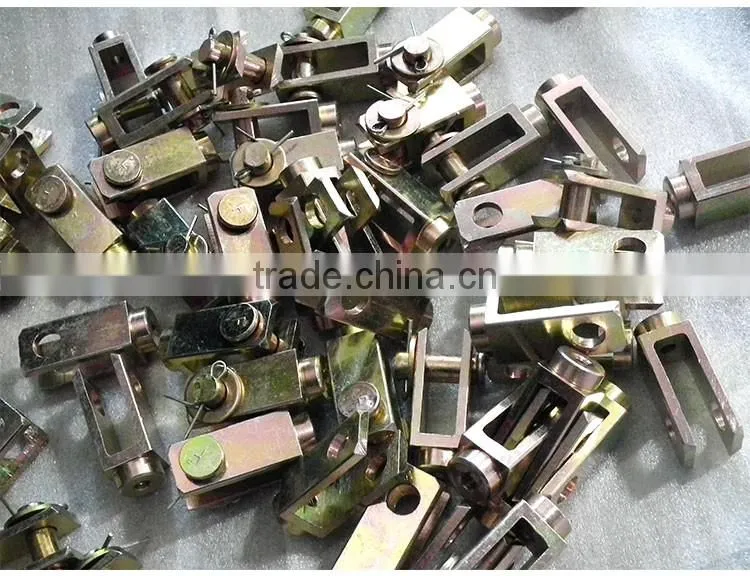 Push Pull Cable End Fittings U Fork Q235 zinc plating