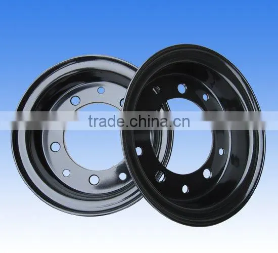 4.00E-9 Black split rim wheel