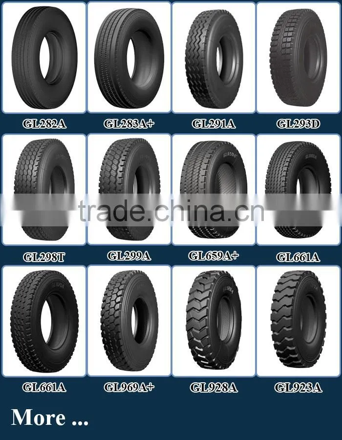 China well- known brand GL909A cheap truck tire 12R22.5
