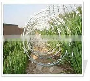 2014Factory low priceBTO-22ISO9001:2000 Double twist Special Designed Diamond Hole Razor Wire Mesh(Joint Venturer)