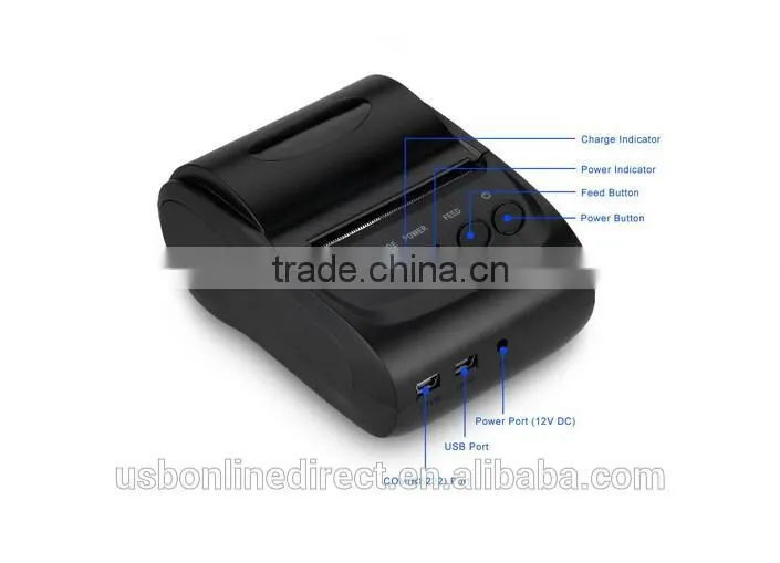 New Bluetooth 80mm Label Thermal POS Receipt Printer for IOS Android Mobile printer