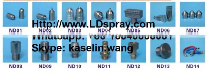 stainless steel dispersion 915 Silvent air nozzle