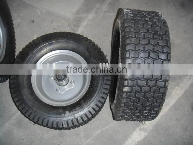 rubber wheels 10x4.00-4 for trolley
