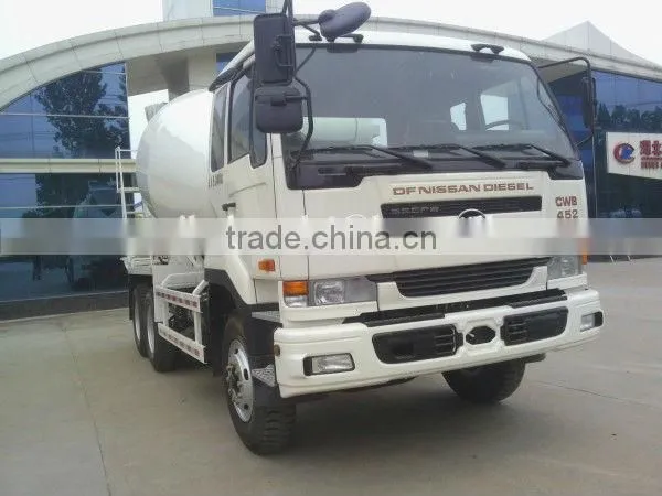 6*4 DF Nissan Diesel 9CBM Concrete Truck