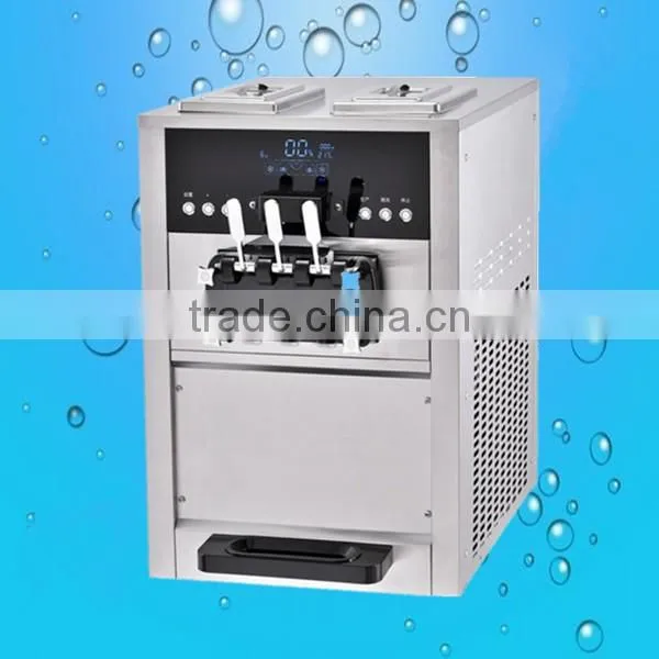 Stainless Steel soft ice cream machine ,used commercial ice cream making machine