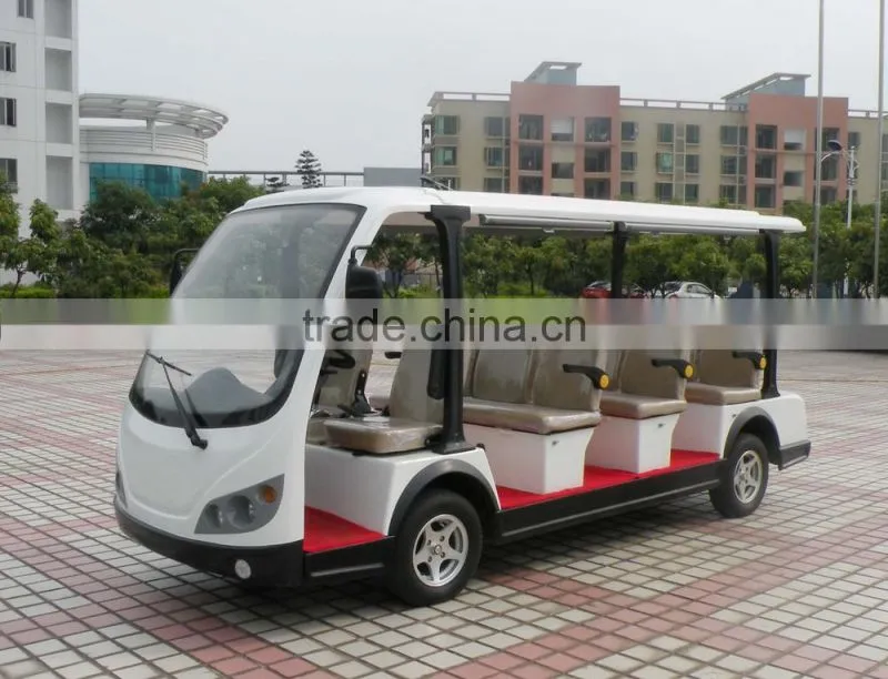 Luxury design 11 person mini airport passenger bus electric tourist car