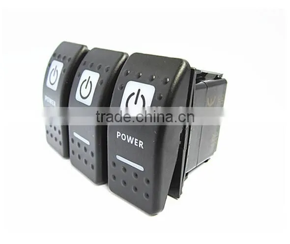 SPST ON/OFF Jeep Electrical Rocker Switch