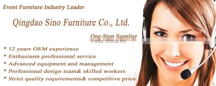 wholesale Qingdao Sinofur cheap OEM tulle restaurant table linen