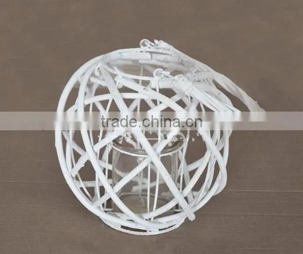 Wholesale environmental handicraft wicker easter decoration with handmade