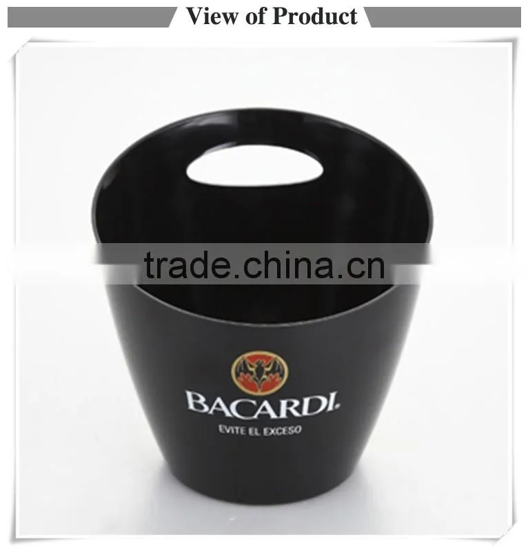 China manufacturer supply plastic ice bucket with competitive price for beer