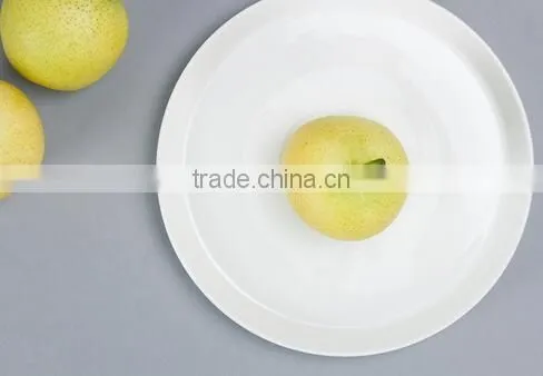8'' Ceramic fruit plate ceramic fruit tray ceramic bakeware cake bakeware round pizza bakeware