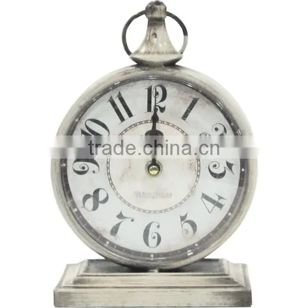 Metal Decorative Table Clock Desk Clock
