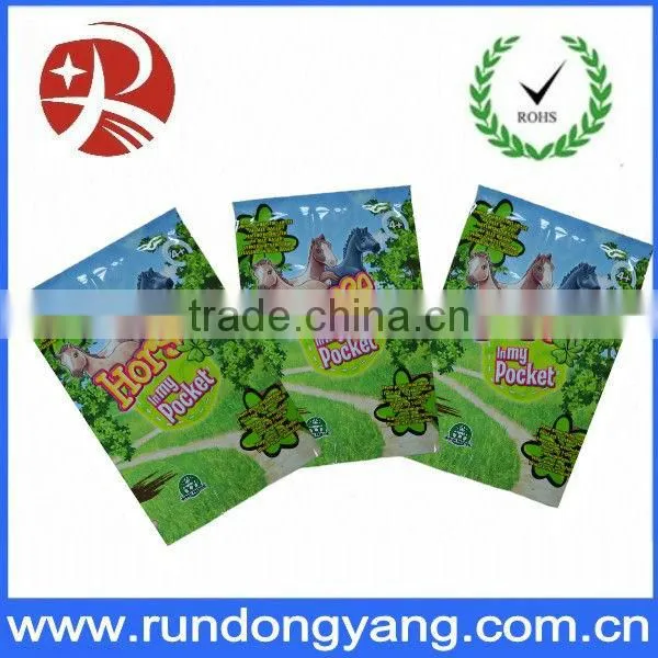 Custom Design with Colour Printed Plastic Food Bag For Snacks