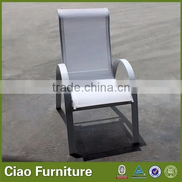 Best Quality Textlin Fabric Outdoor Dining Chair