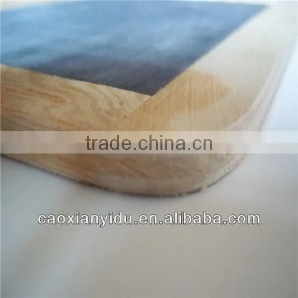Black Slate Chalk Board Double Sided Natural Wood Frame
