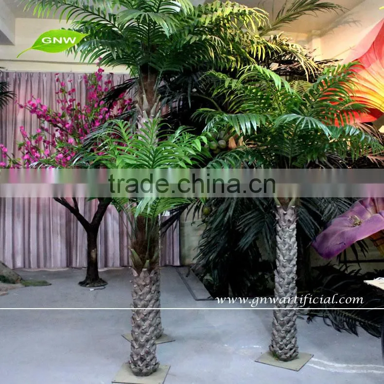 GNW APM030 18ft Artificial Landscaping Palm Tree Outdoor Decoration Trees