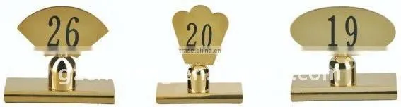 2011 Newest design Hotel signboard and table number