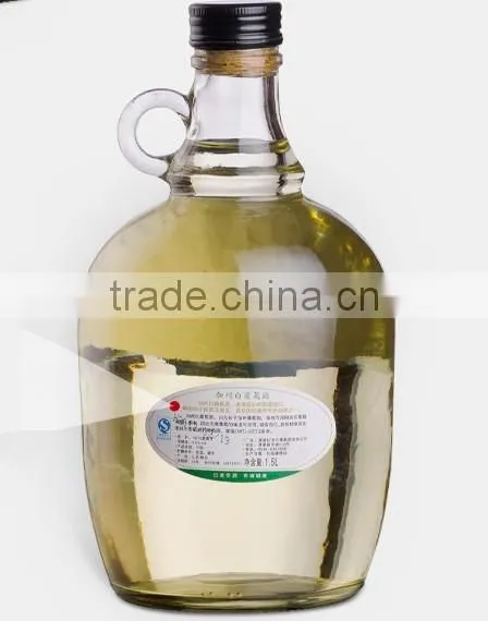 premium 1.5L hock wine glass bottle